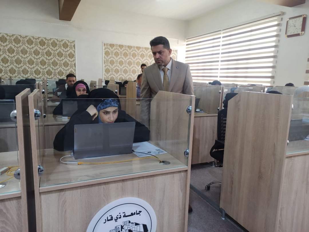 مركز الحاسبة الإلكترونية يواصل إجراء الإختبار الوطني للمتقدمين للدراسات العليا داخل العراق